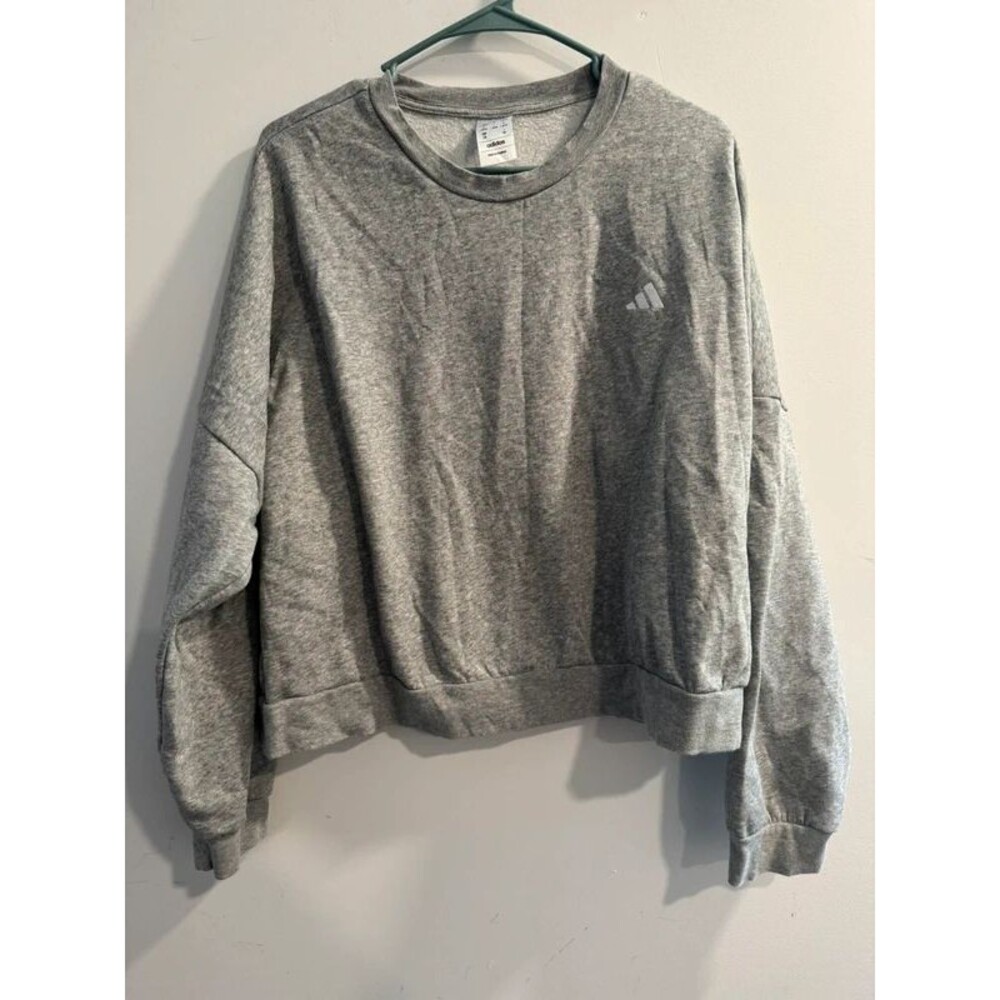 Women’s Crop Adidas Pullover-Size Large